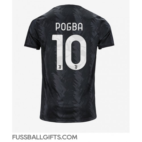 Juventus Paul Pogba #10 Fußballbekleidung Auswärtstrikot 2022-23 Kurzarm
